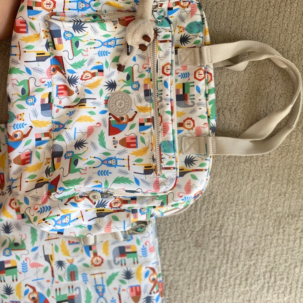 Kipling diaper bag